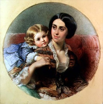 Ternura Materna de Edouard Louis Dubufe