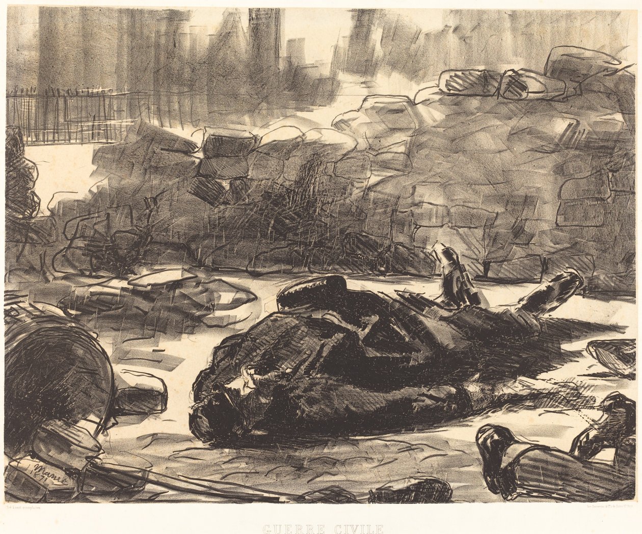 Guerra civil de Édouard Manet
