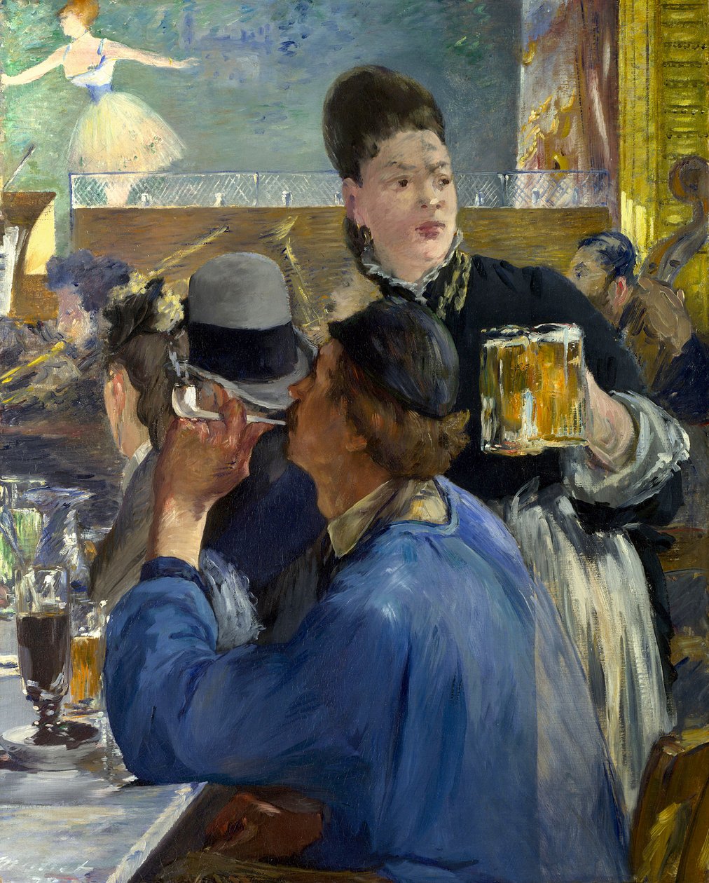 Cantinho de um Café-Concerto de Édouard Manet