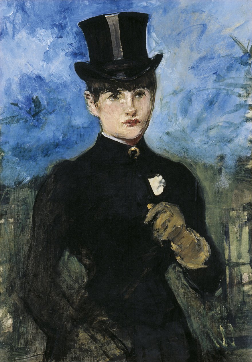 Amazona, Fullface, c. 1882 de Édouard Manet