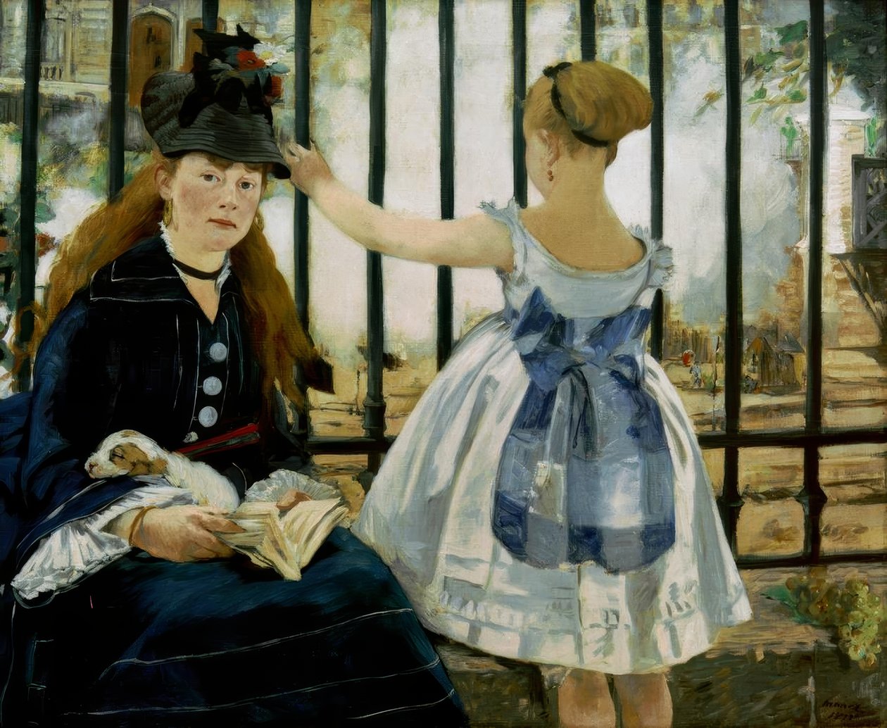 A ferrovia de Édouard Manet