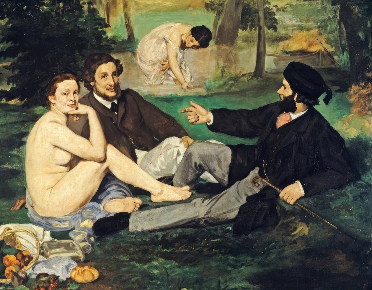 Almoço na grama de Édouard Manet