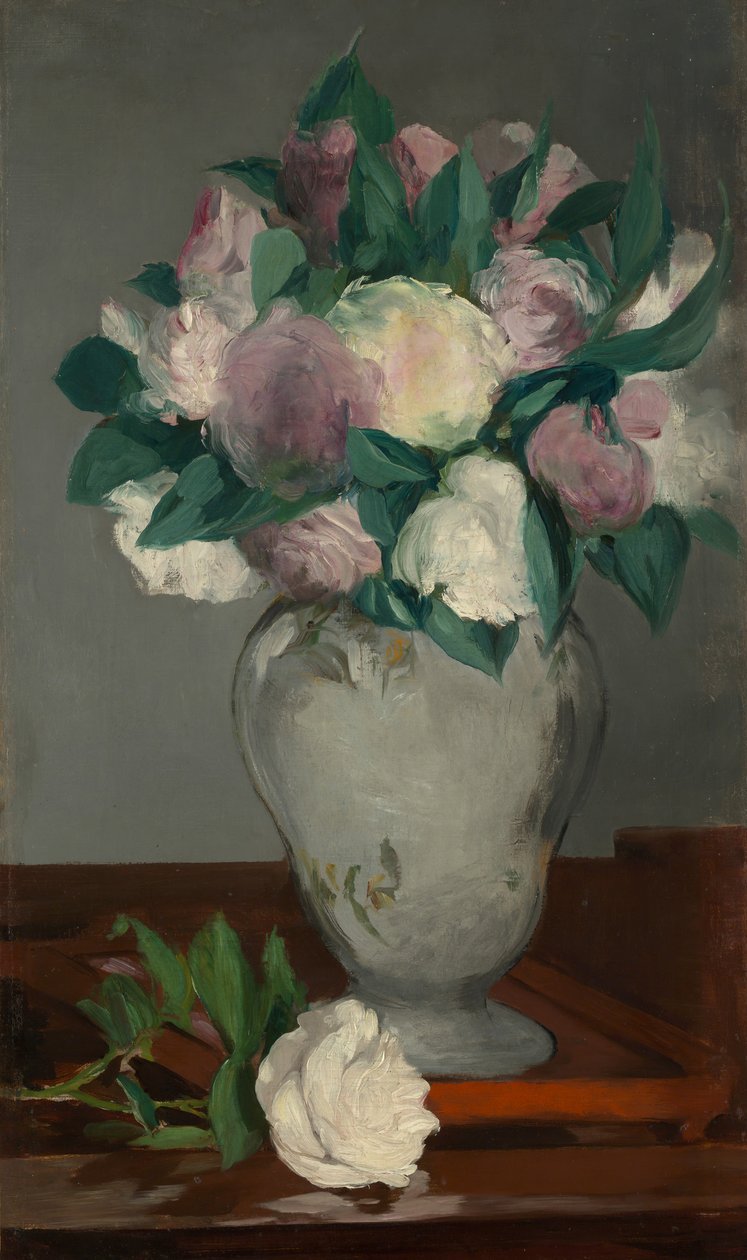 Peonies, 1864-65. de Édouard Manet