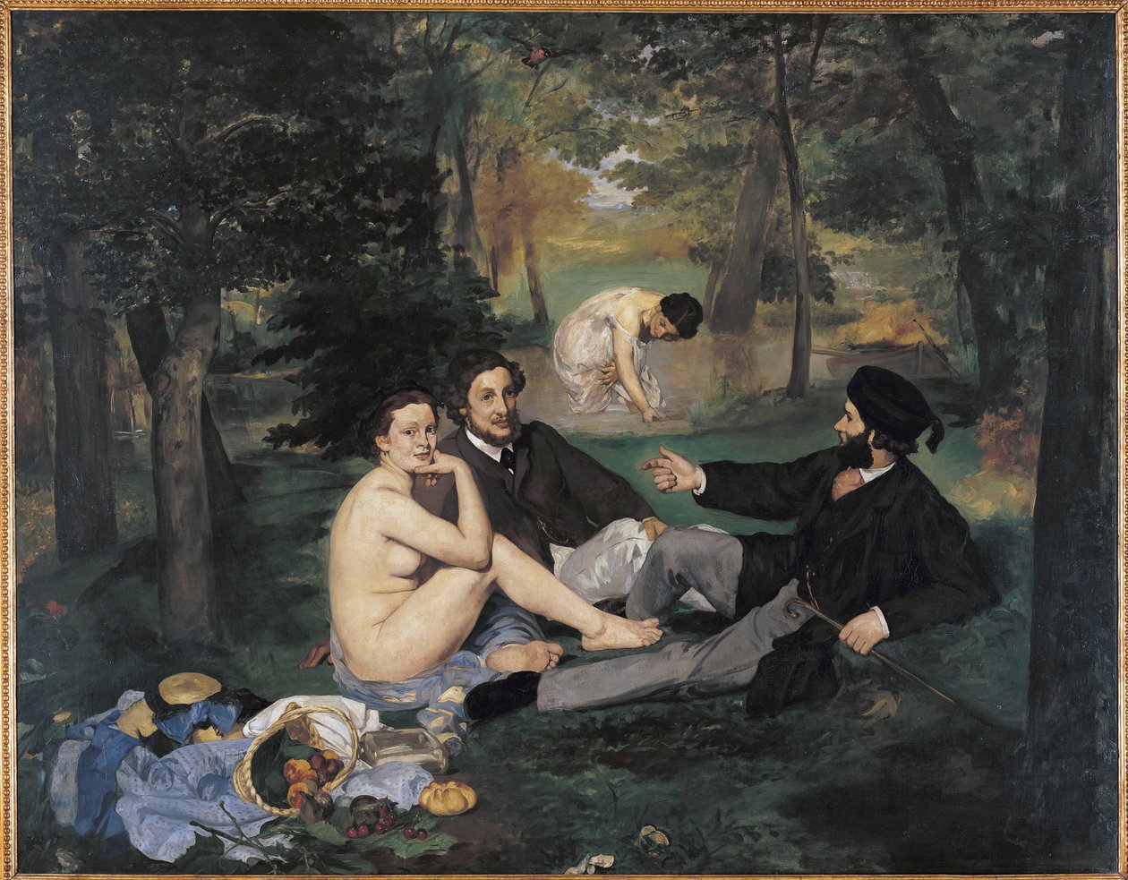 O almoço na relva de Édouard Manet