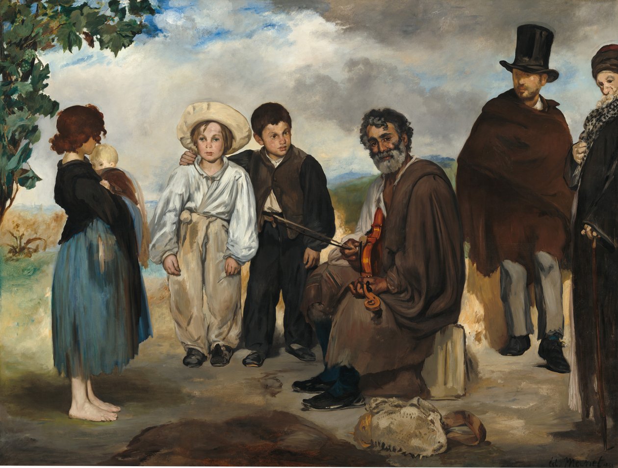 O Velho Músico, 1862. de Édouard Manet