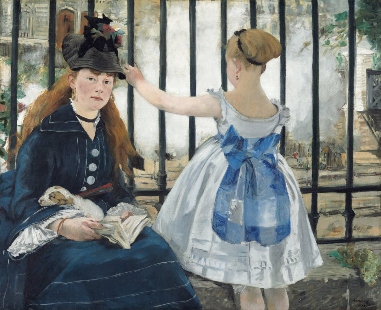 O caminho de ferro de Édouard Manet