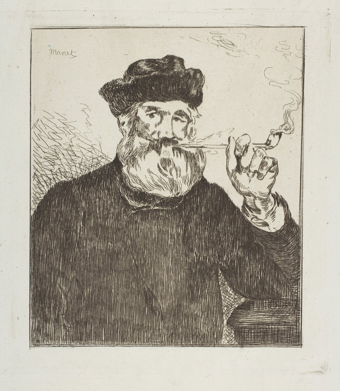 O fumante O fumante, 1866-67. de Édouard Manet