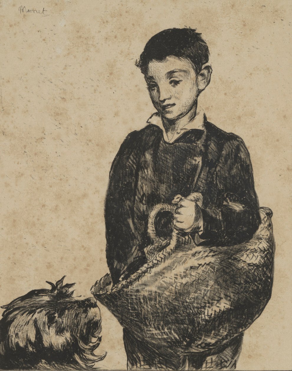 O Urchin (Le gamin) de Édouard Manet