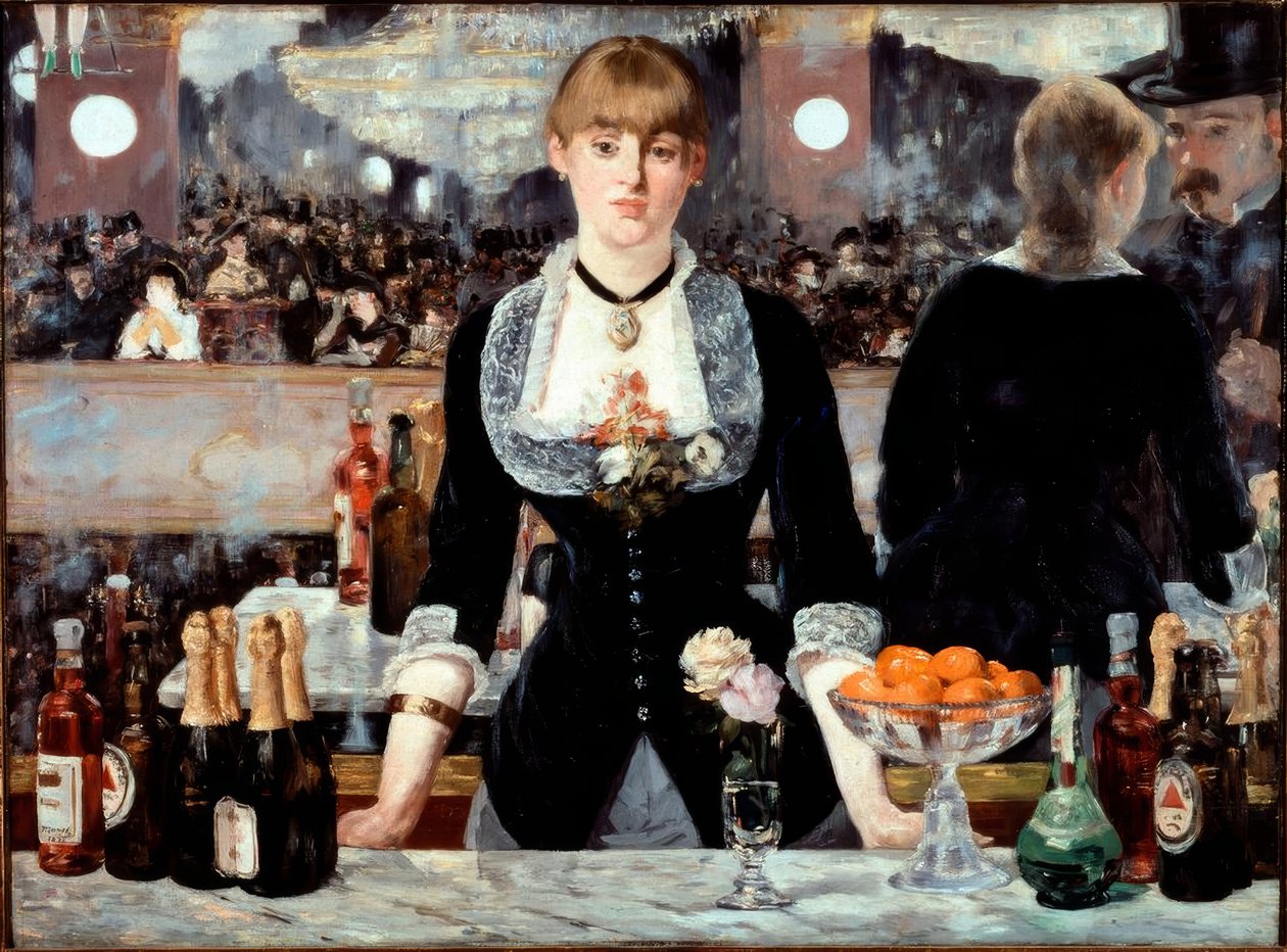 Um bar em Folies-Bergère de Édouard Manet