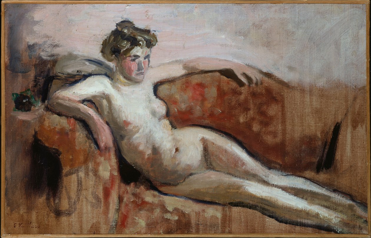 Nu reclinado, c.1919-20 de Edouard Vuillard