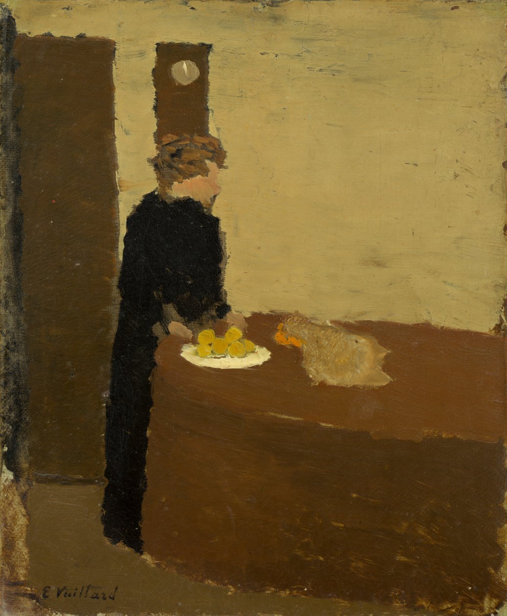 Mulher de Preto de Edouard Vuillard