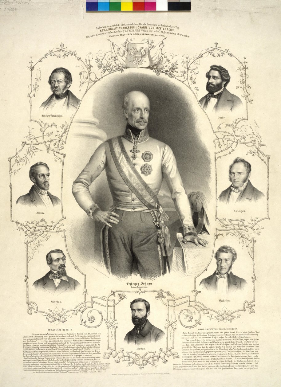Arquiduque da Áustria Johann de Eduard Kaiser