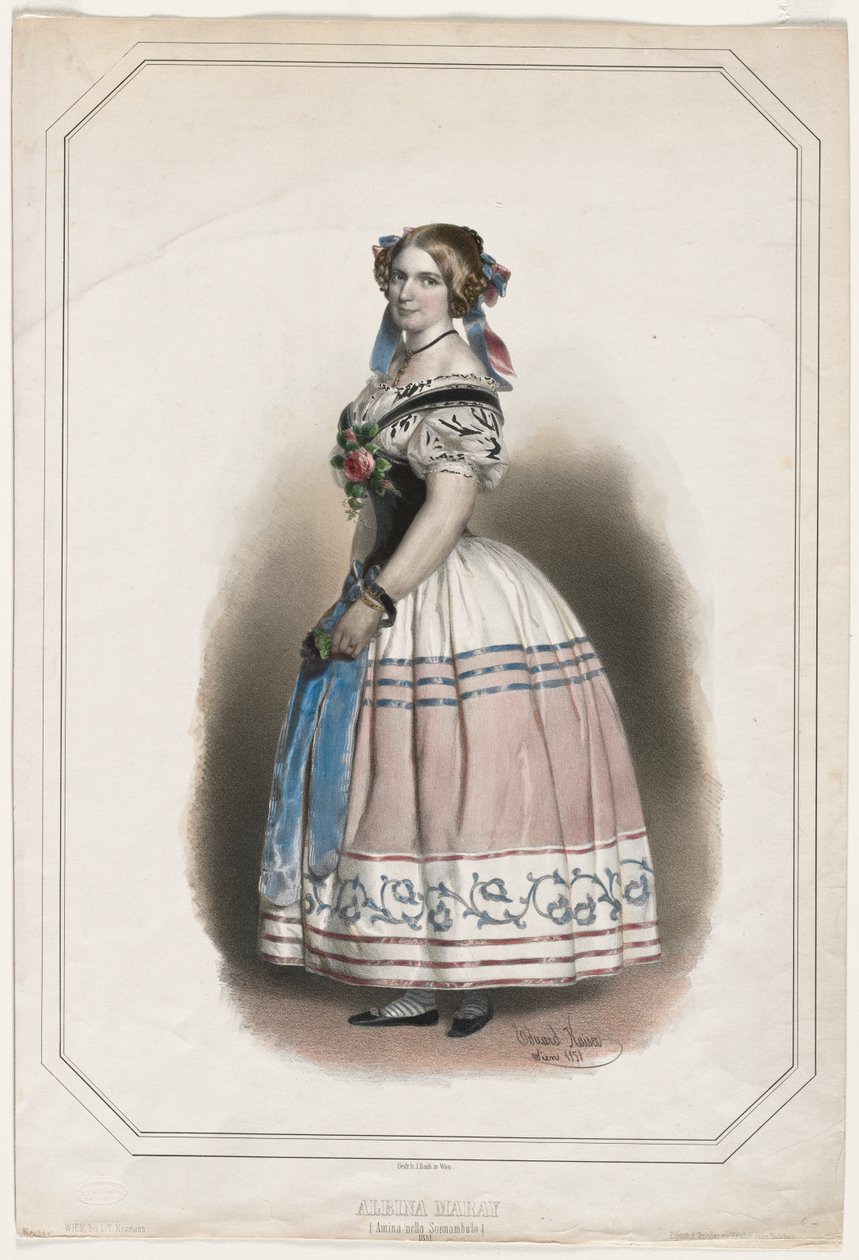 Retrato de Albina Maria de Eduard Kaiser