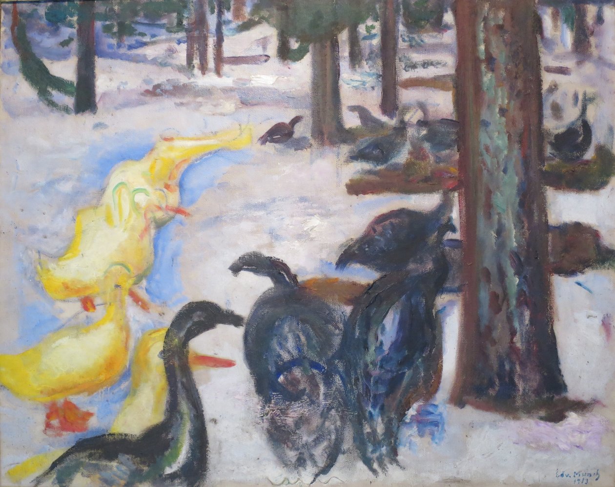 Patos e Perus de Edvard Munch