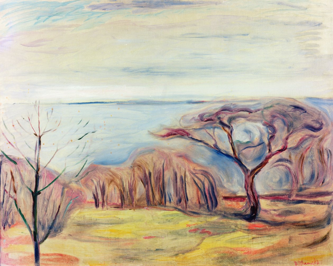 Paisagem, 1905 de Edvard Munch