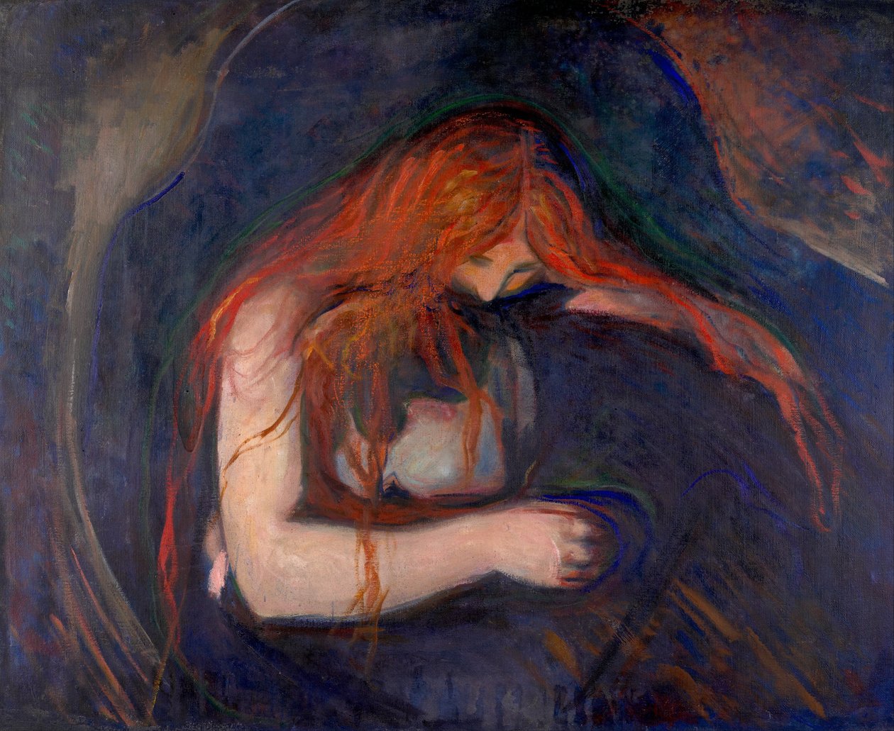 Vampiro de Edvard Munch