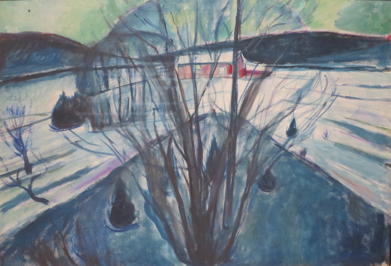 Noite de Inverno, Ekely de Edvard Munch
