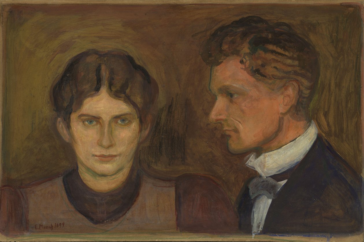 Aase e Harald Norregaard de Edvard Munch
