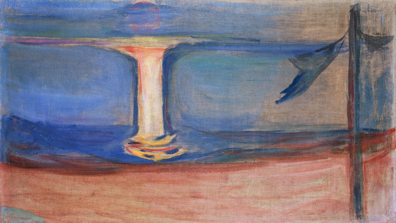 Aasgaardstrand, Aasgaardstrand Beach de Edvard Munch