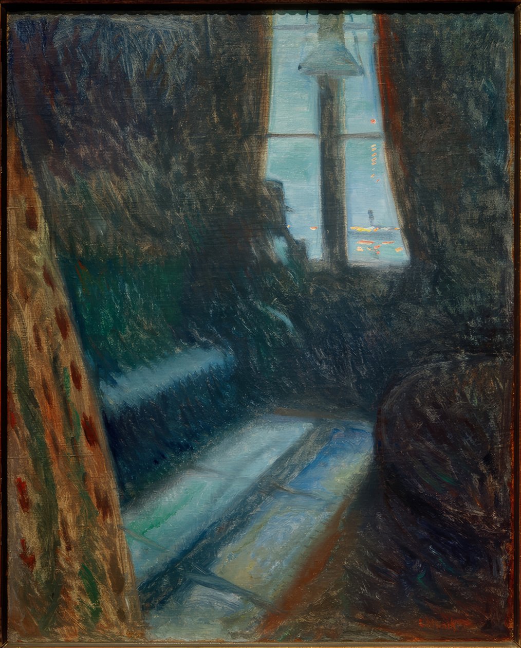 Noite em Saint-Cloud de Edvard Munch