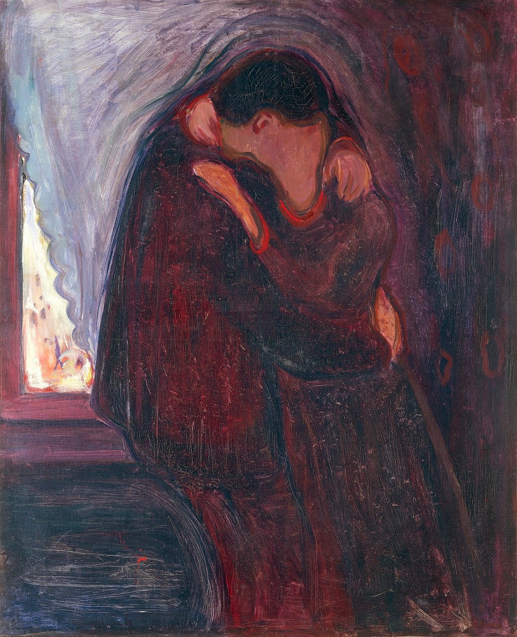 O Beijo de Edvard Munch