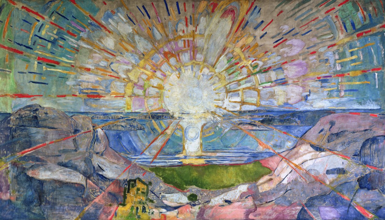 O Sol de Edvard Munch