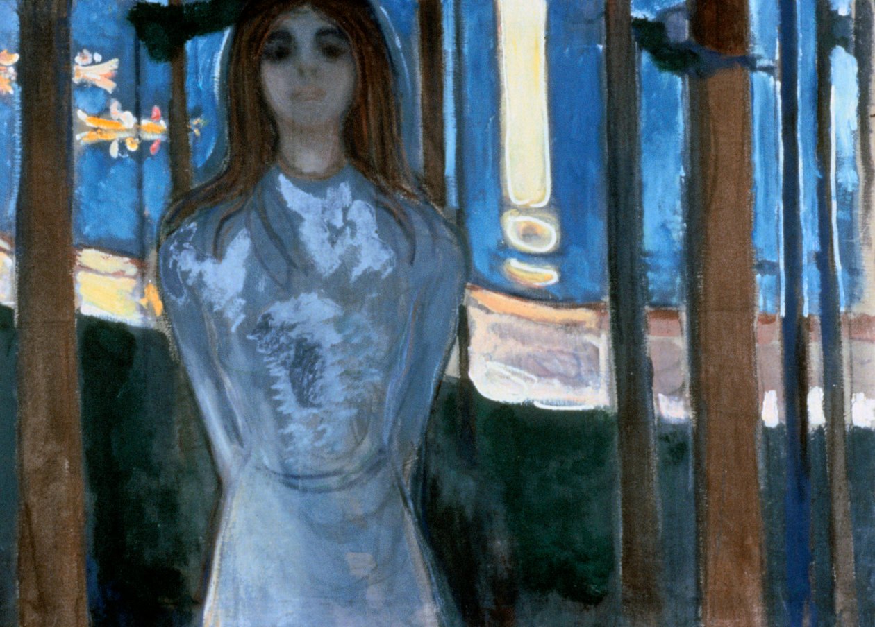 A Voz, 1893 de Edvard Munch