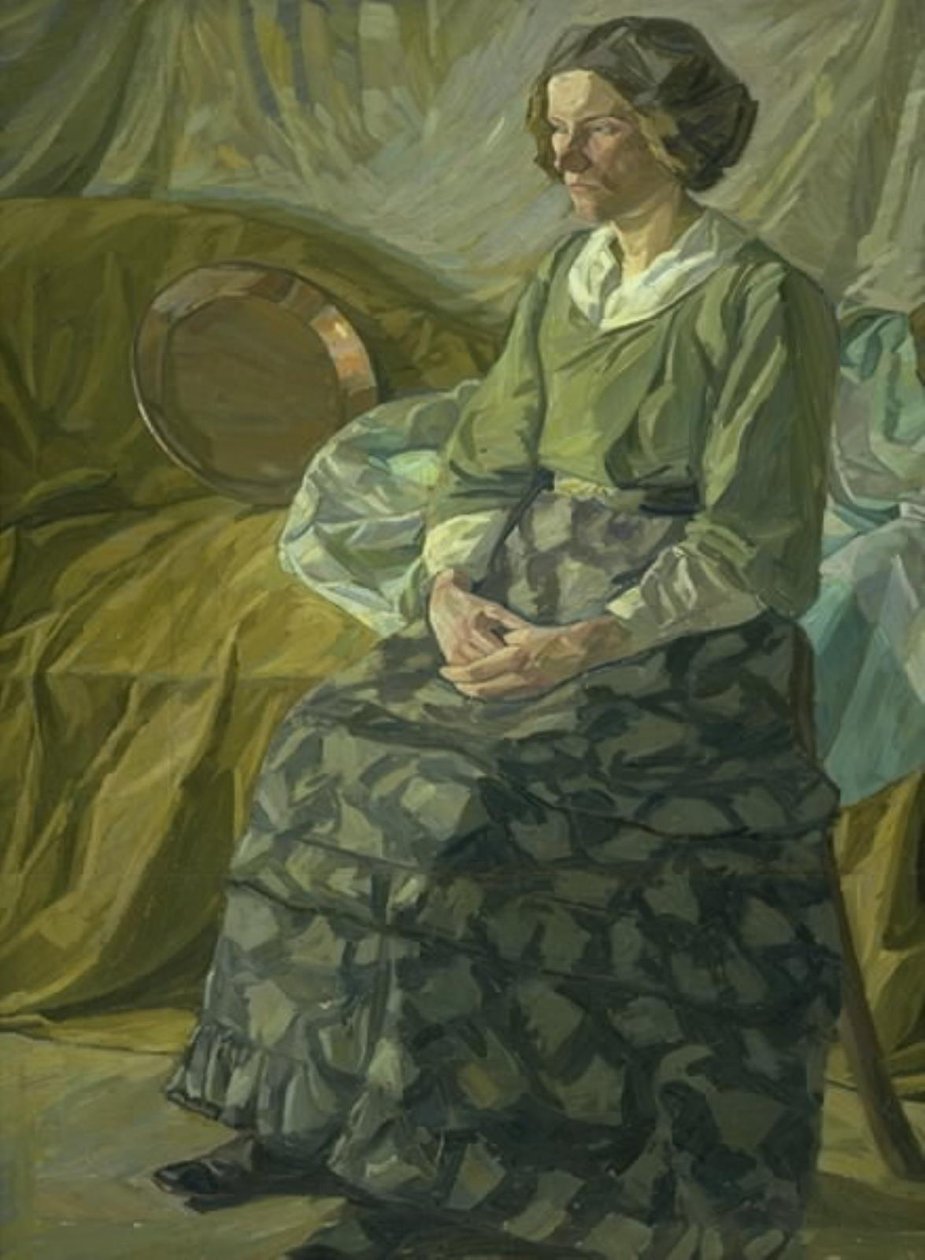 Emma Weie, a irmã do artista de Edvard Weie