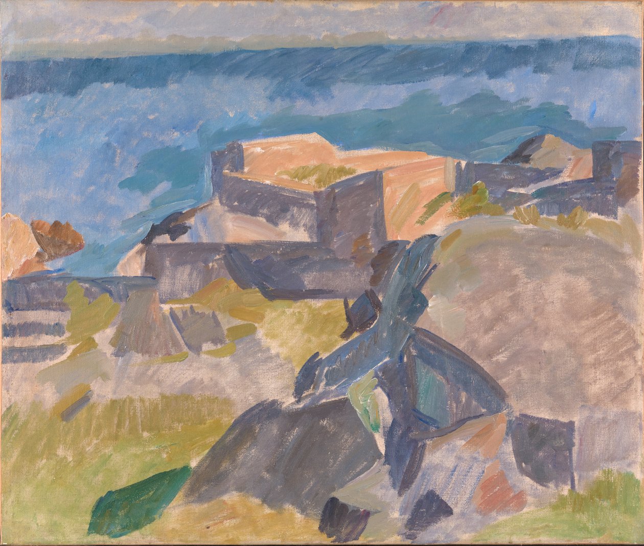 Paisagem de Christiansø de Edvard Weie