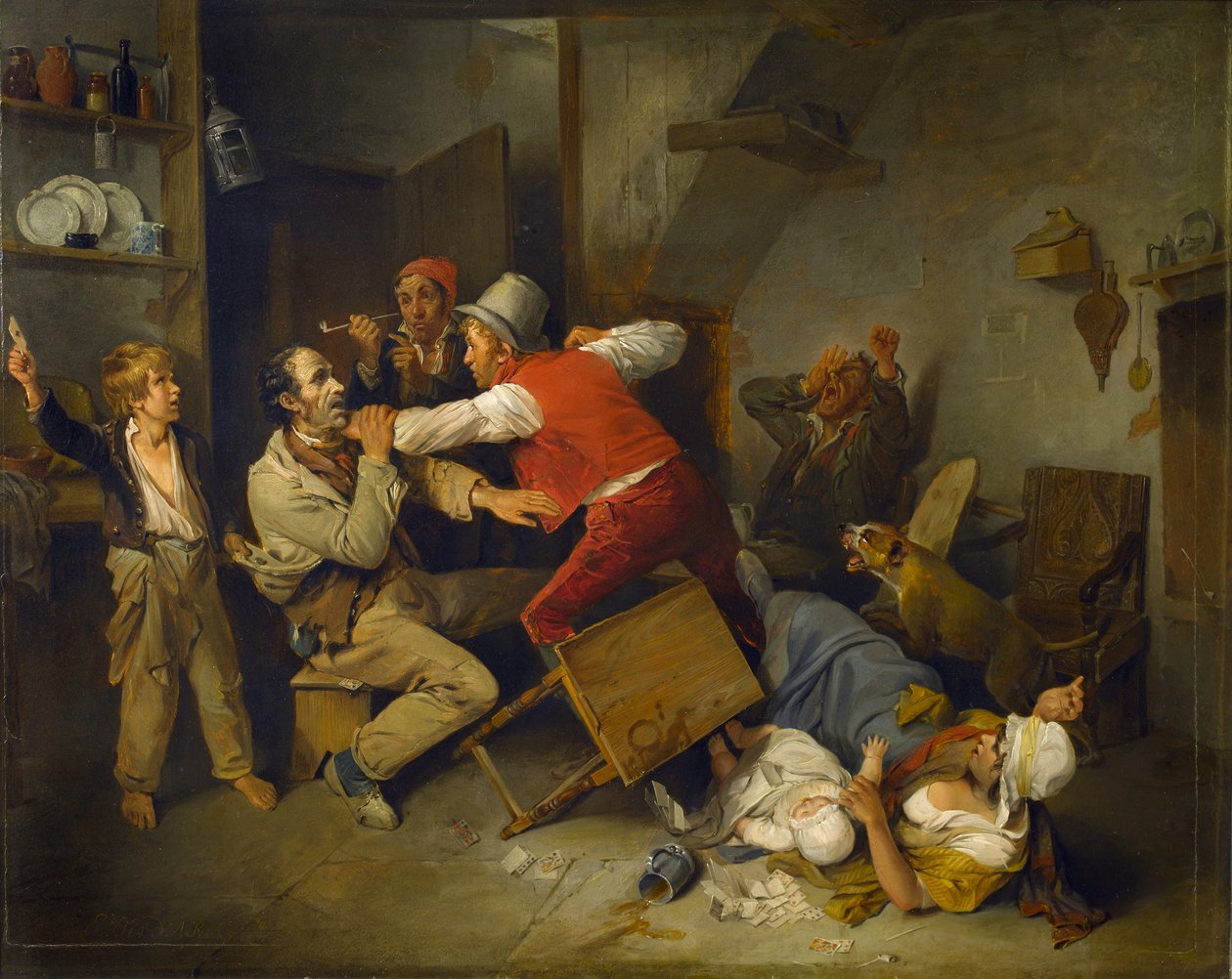 A fraude detectada, 1814 de Edward Bird