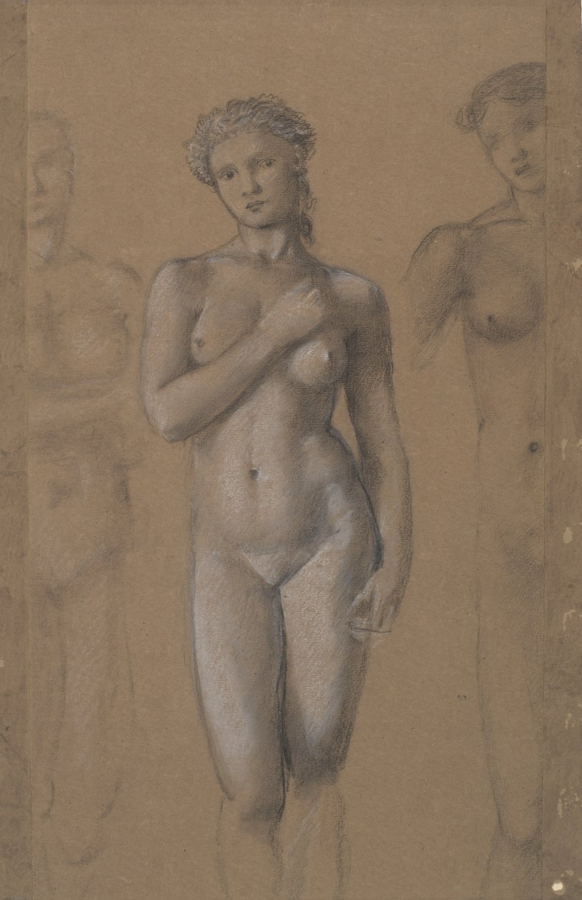 Nu feminino de Edward Burne Jones
