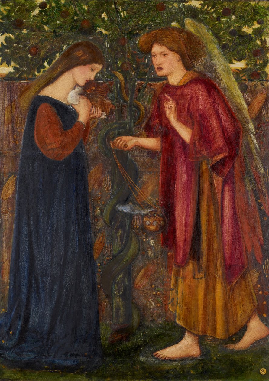 A Anunciação de Edward Burne Jones