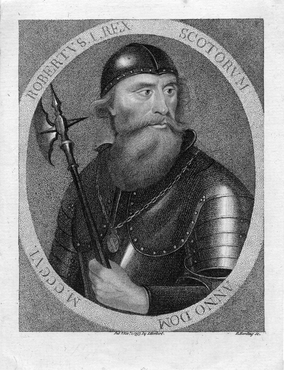 retrato gravado de Edward Harding