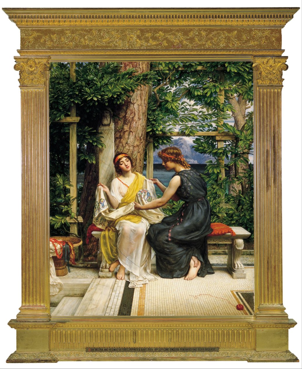 Helena e Hermia de Edward John Poynter