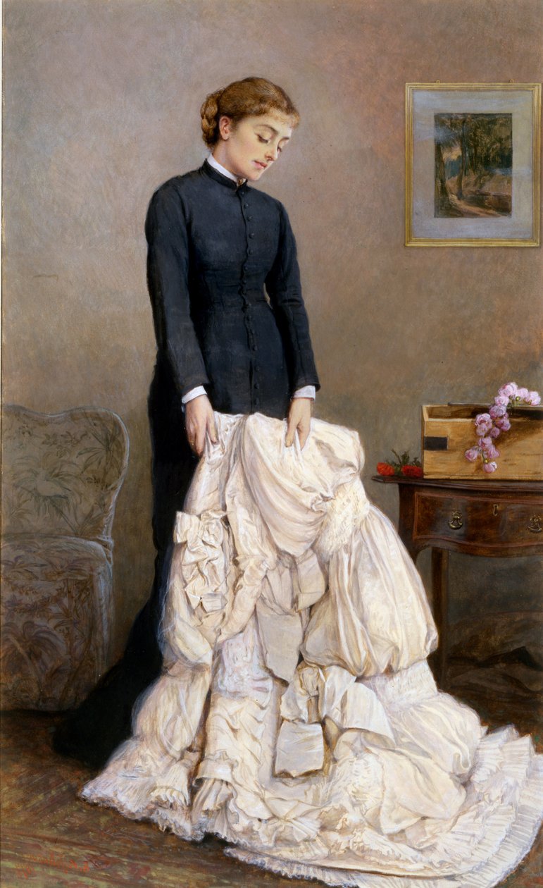 A jovem viúva, 1877 de Edward Killingworth Johnson