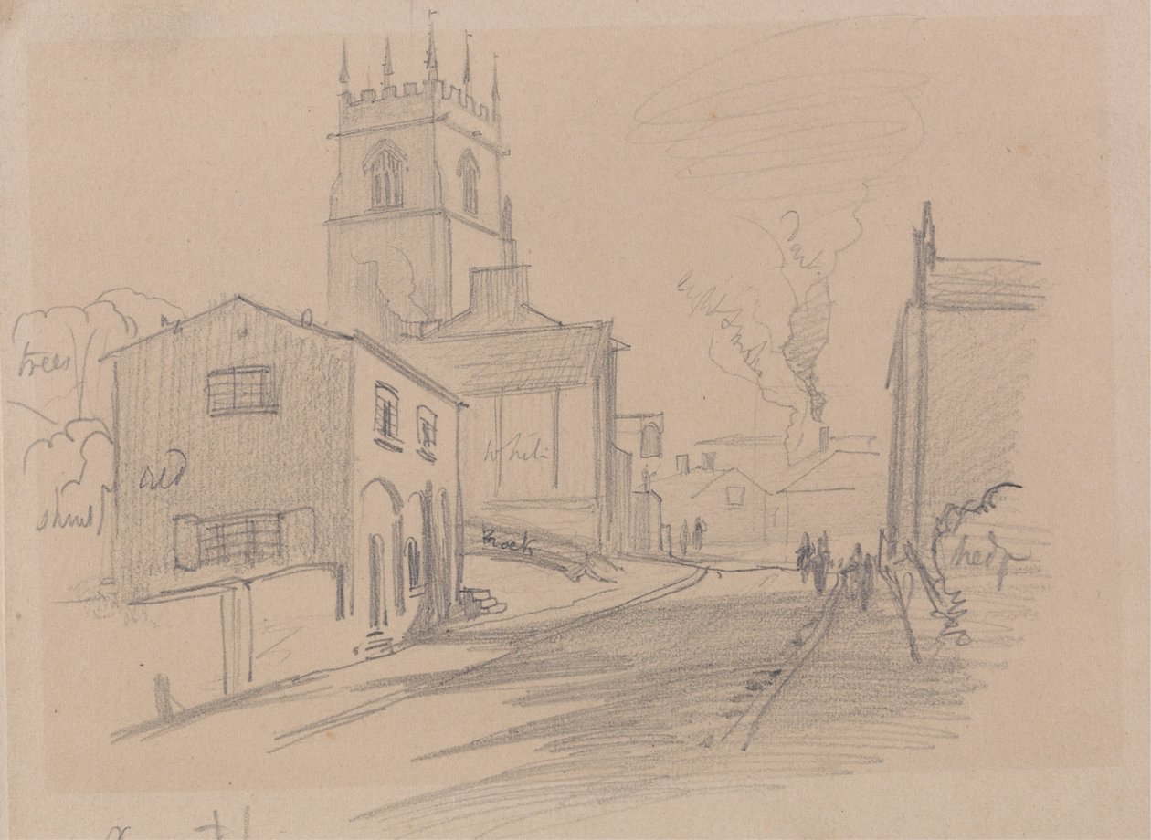 Cidade rural inglesa de Edward Lear