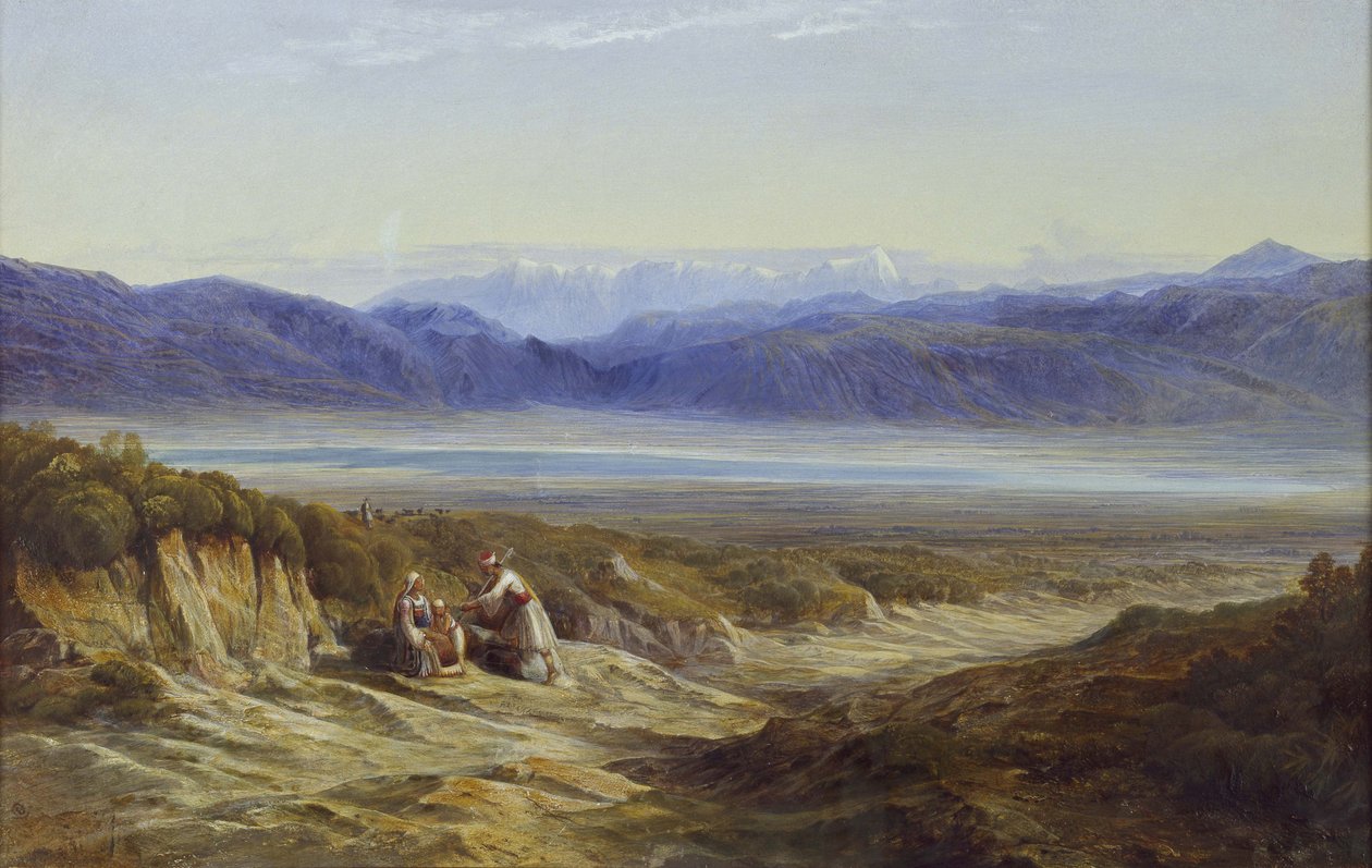 Termópilas, 1872 de Edward Lear