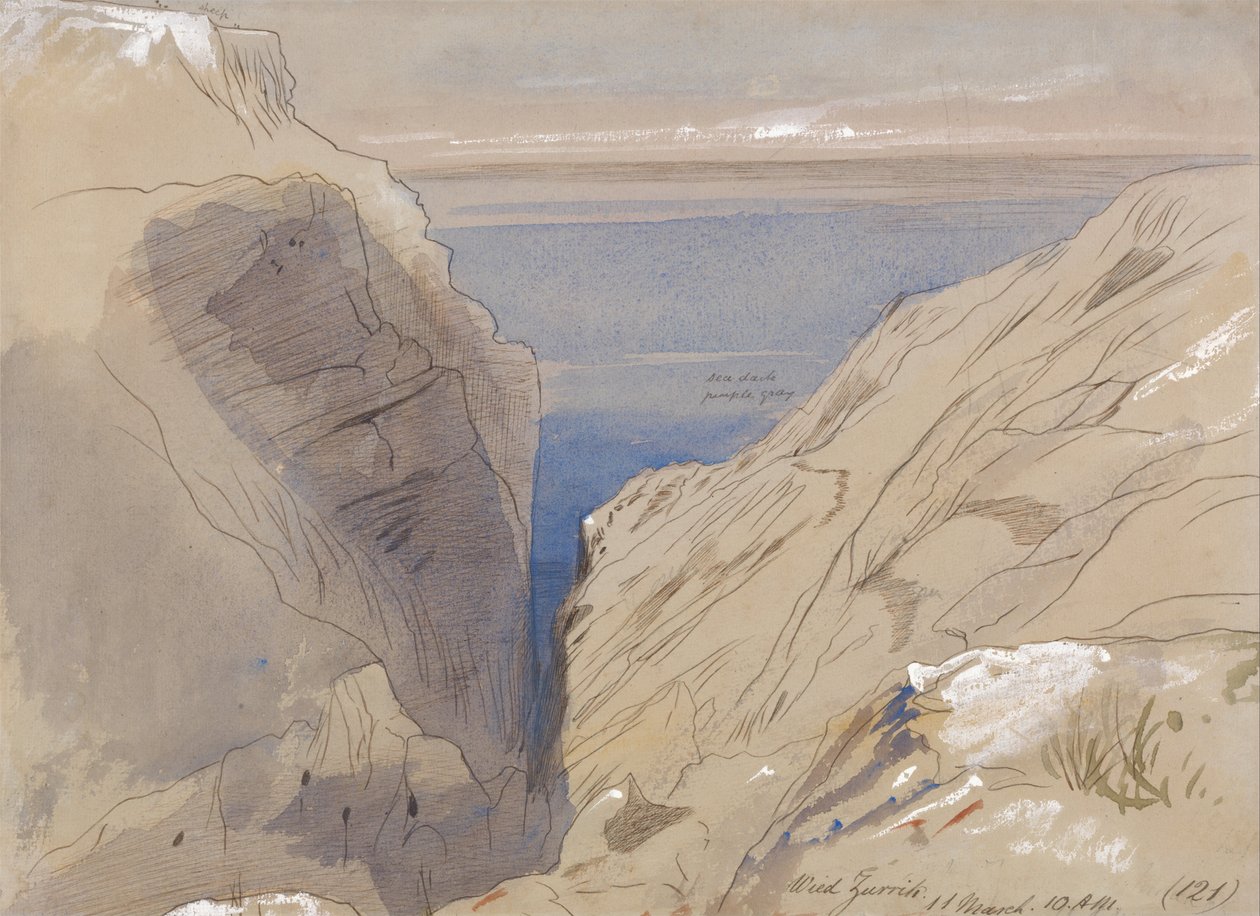 Wied Zurrik (Malta) de Edward Lear