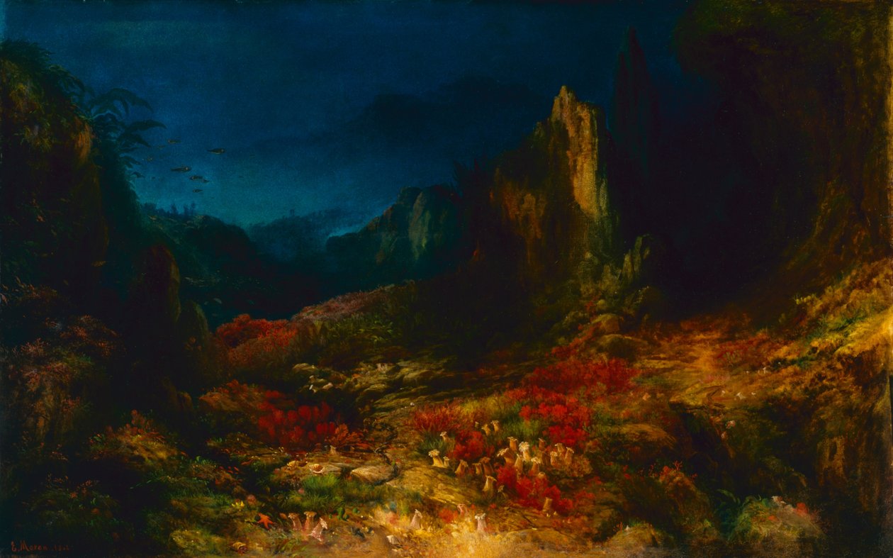 O vale no mar de Edward Moran