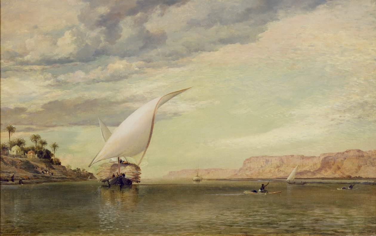 No Nilo de Edward William Cooke