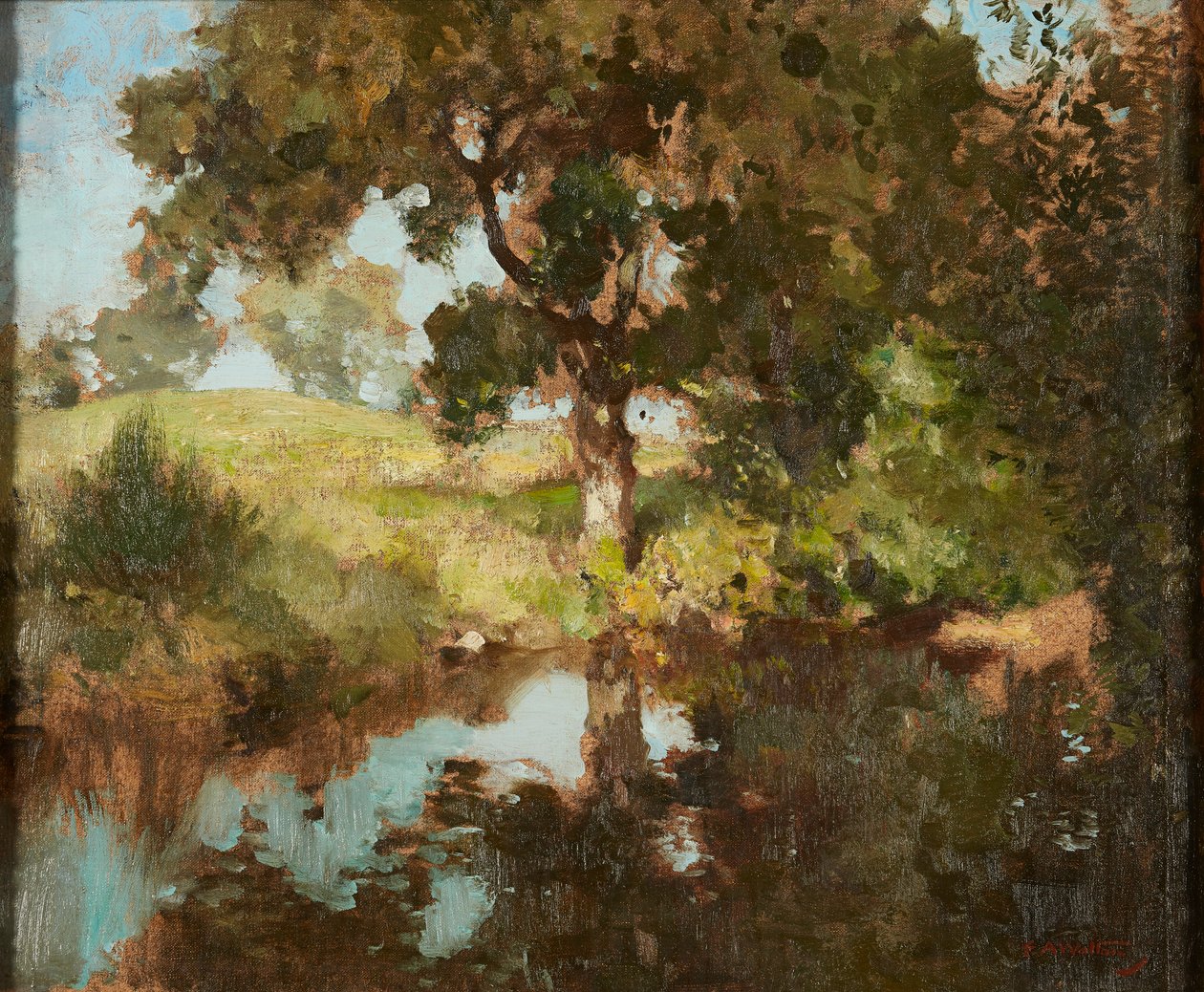 paisagem de Edward Arthur Walton