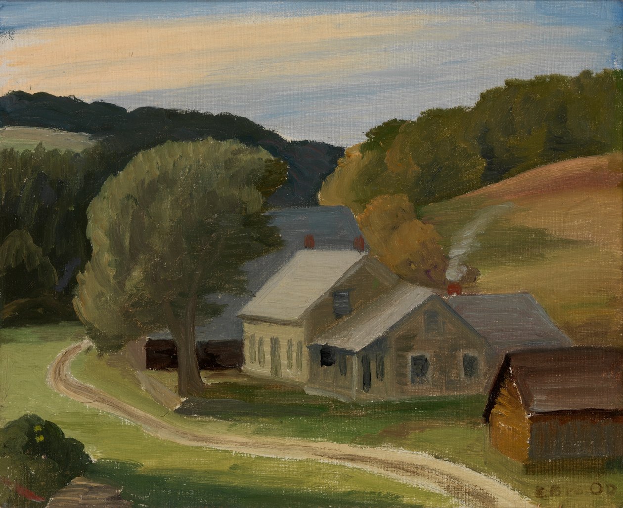 Paisagem, c. 1934. de Edward Bruce