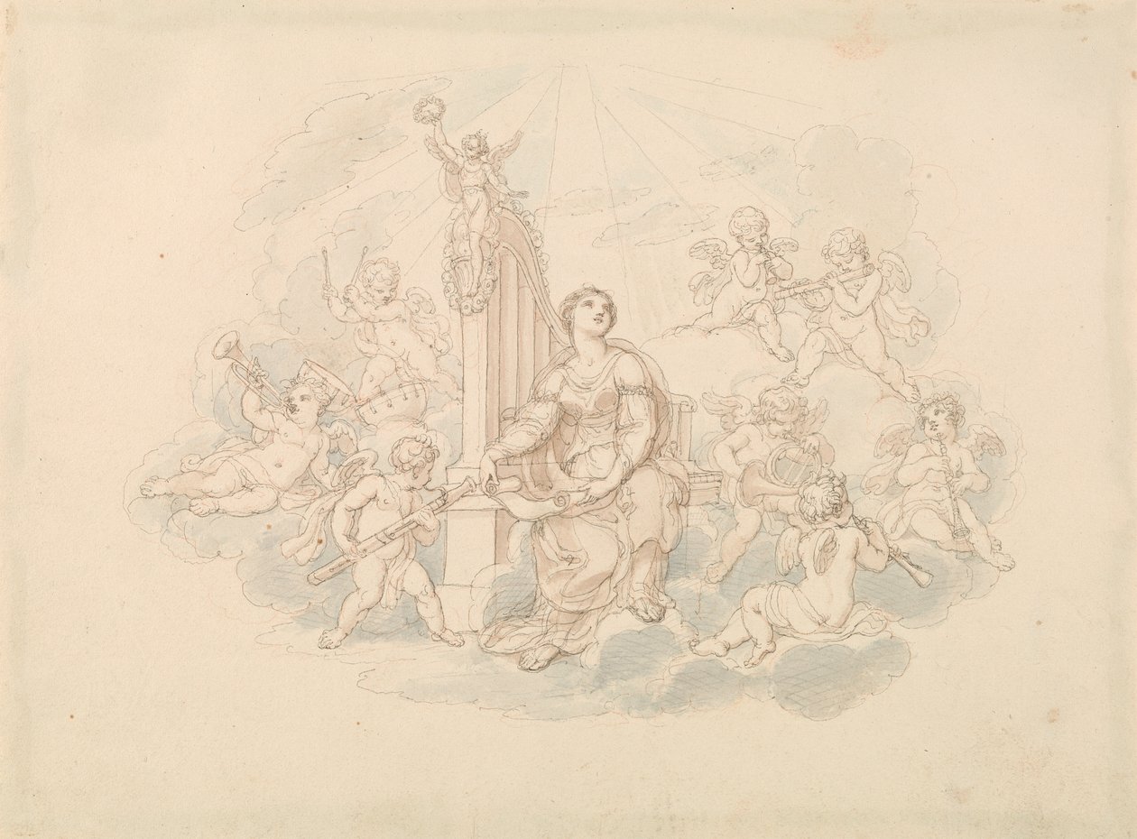 Orquestra Celestial de Edward Francis Burney