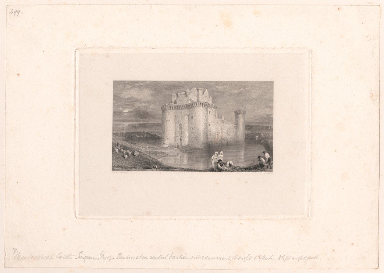 Castelo Caerlaverock de Edward Goodall