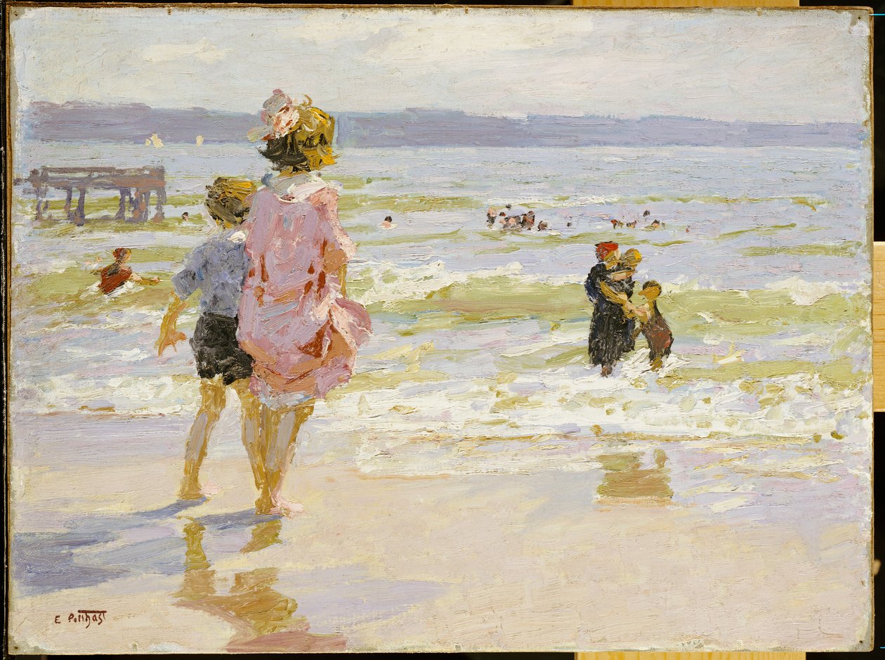 À beira-mar de Edward Henry Potthast