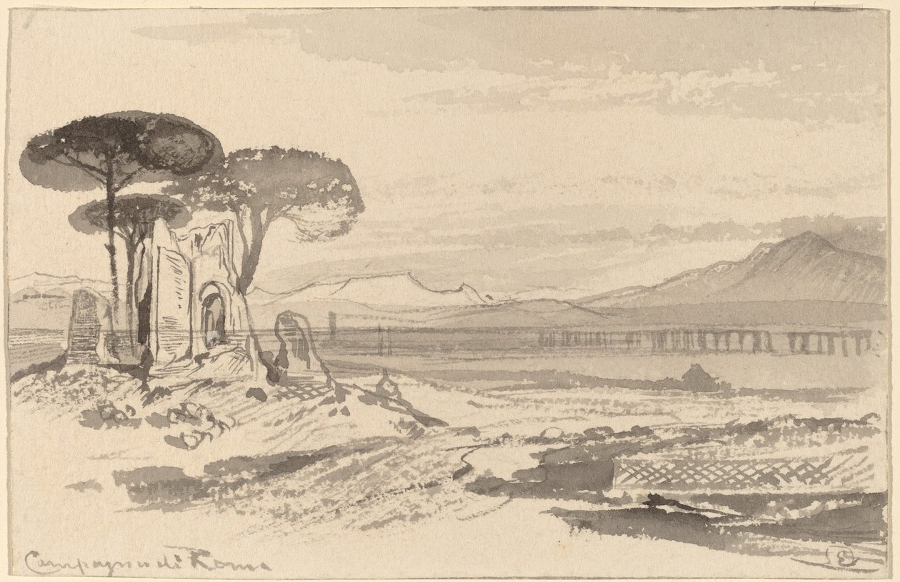 Campanha de Roma, 18841885. de Edward Lear