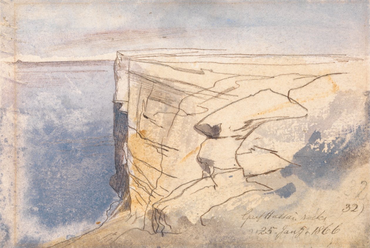 Garf Hassai, Malta de Edward Lear