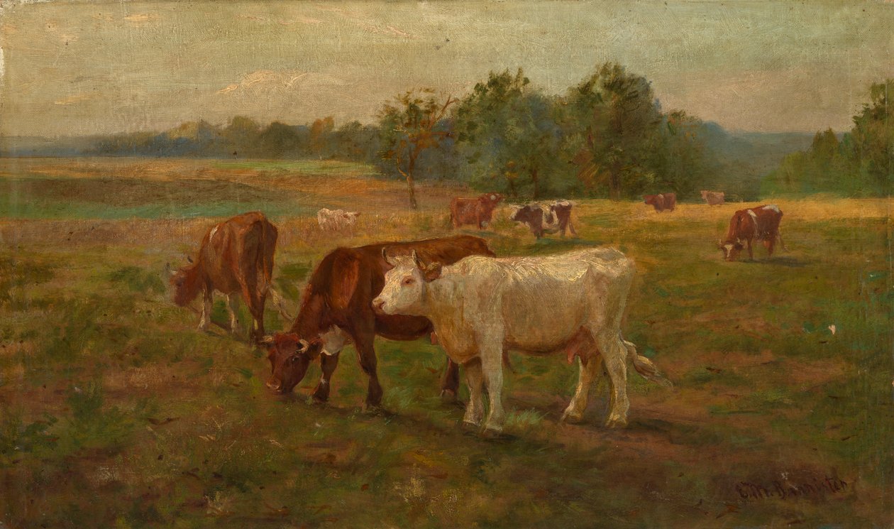Vacas, s.d. de Edward Mitchell Bannister