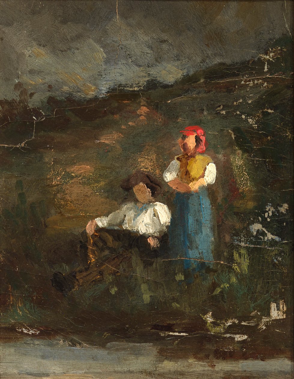 Repouso, s.d. de Edward Mitchell Bannister