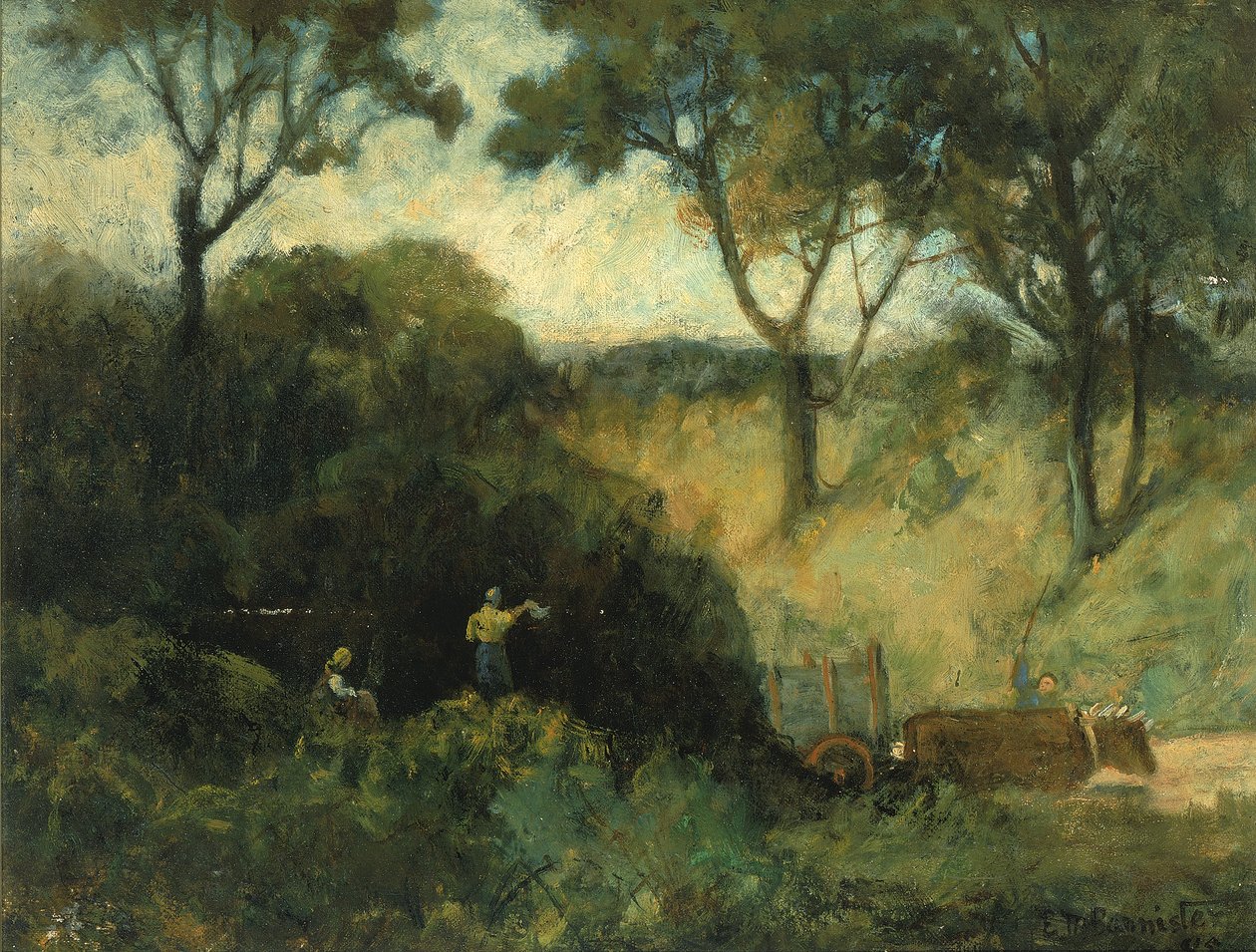 Floresta. de Edward Mitchell Bannister